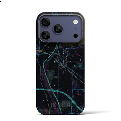 【池田（大阪府）】地図柄iPhoneケース（バックカバータイプ）