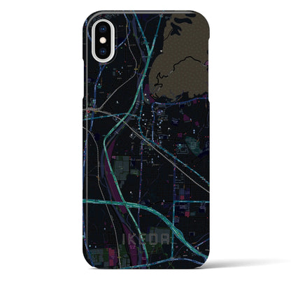 【池田（大阪府）】地図柄iPhoneケース（バックカバータイプ）