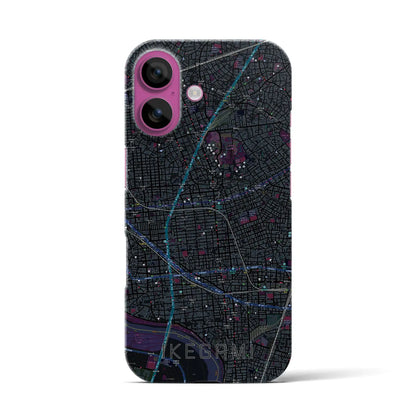 【池上（東京都）】地図柄iPhoneケース（バックカバータイプ）