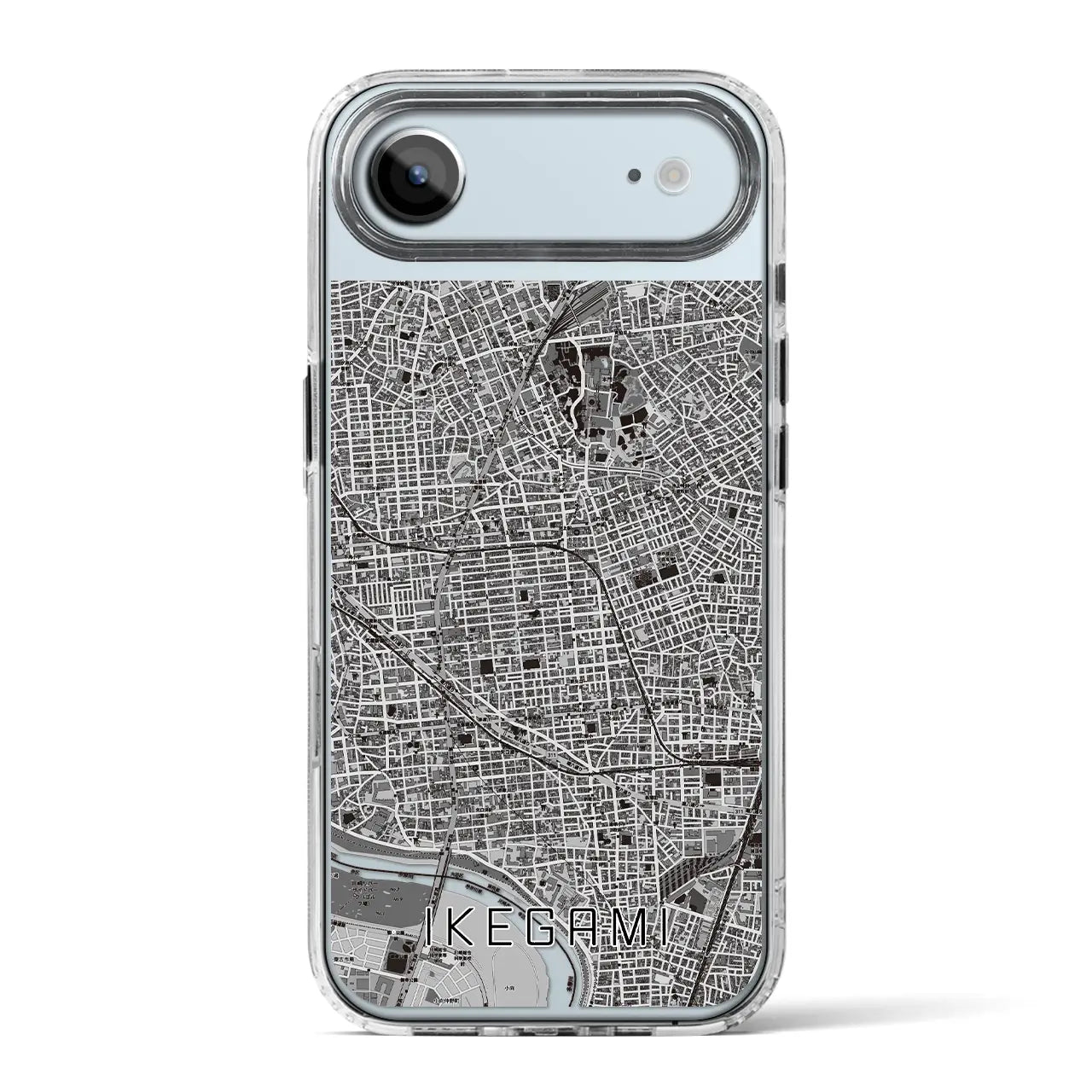 【池上（東京都）】地図柄iPhoneケース（MagSafeタイプ）