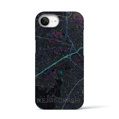 【池尻大橋（東京都）】地図柄iPhoneケース（バックカバータイプ）