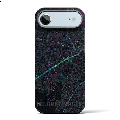 【池尻大橋（東京都）】地図柄iPhoneケース（バックカバータイプ）