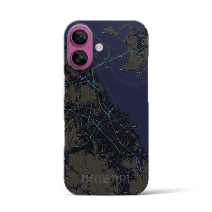 【今治2（愛媛県）】地図柄iPhoneケース（バックカバータイプ）