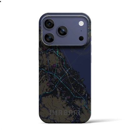 【今治2（愛媛県）】地図柄iPhoneケース（バックカバータイプ）