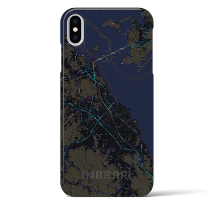 【今治2（愛媛県）】地図柄iPhoneケース（バックカバータイプ）