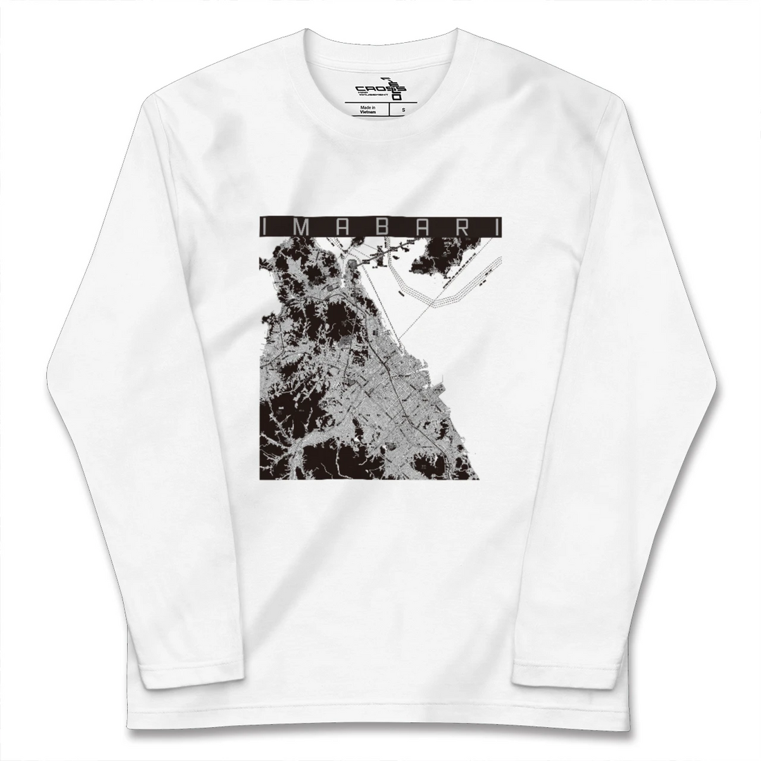 【今治2(愛媛県)】地図柄ロングスリーブTシャツ