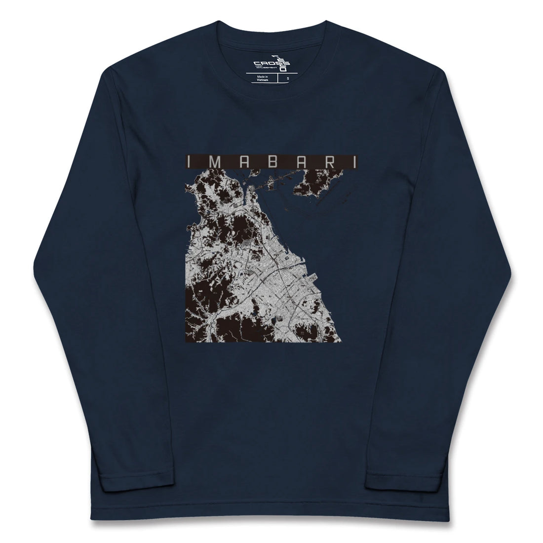 【今治2(愛媛県)】地図柄ロングスリーブTシャツ