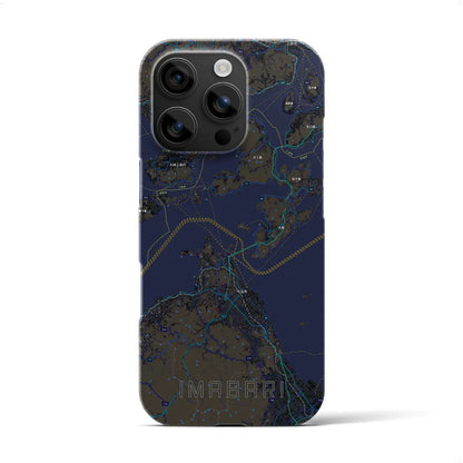 【今治3（愛媛県）】地図柄iPhoneケース（バックカバータイプ）