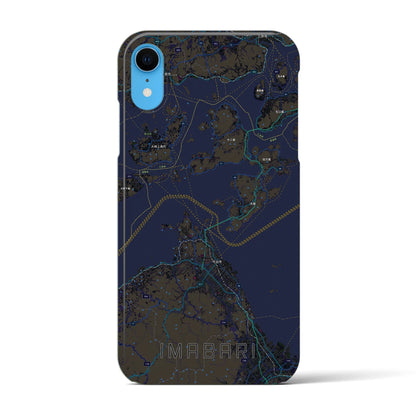 【今治3（愛媛県）】地図柄iPhoneケース（バックカバータイプ）