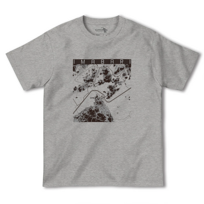 【今治3（愛媛県）】地図柄ヘビーウェイトTシャツ