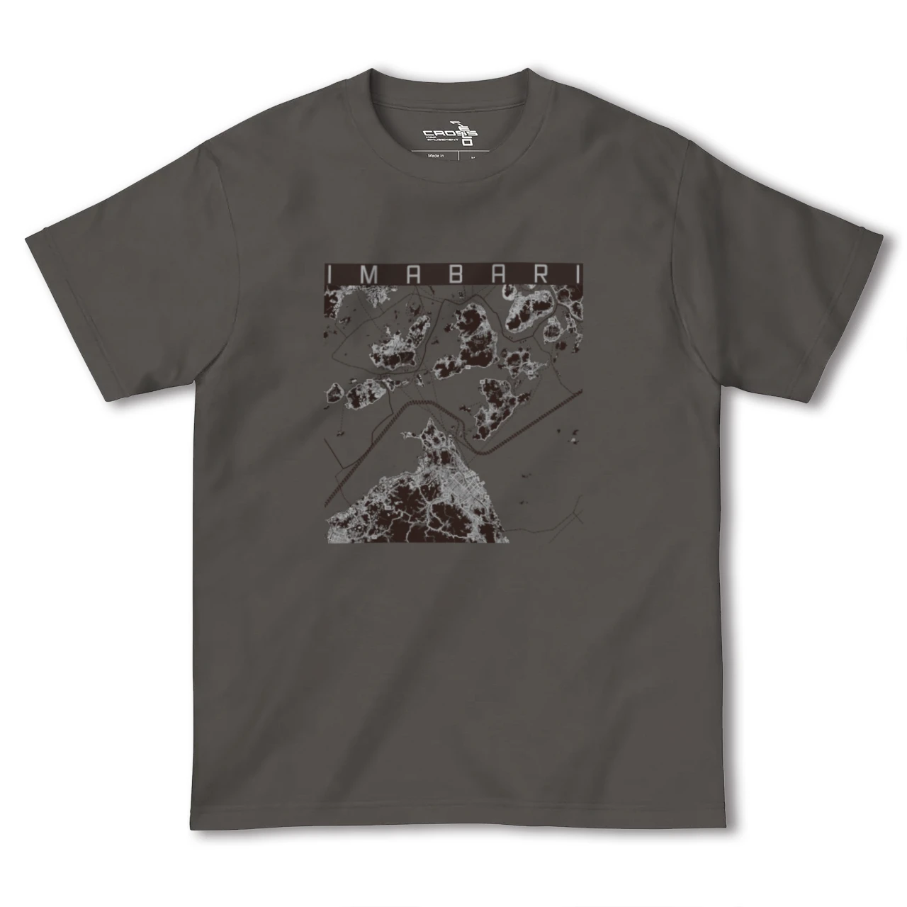 【今治3（愛媛県）】地図柄ヘビーウェイトTシャツ