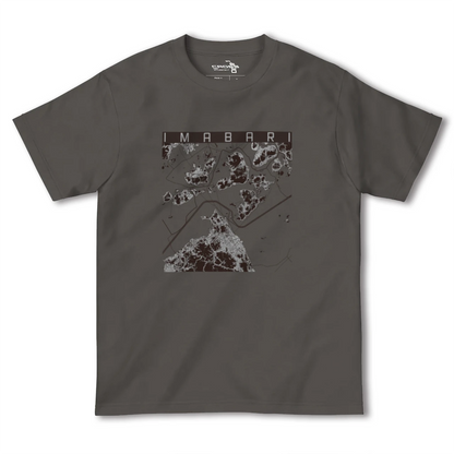 【今治3（愛媛県）】地図柄ヘビーウェイトTシャツ