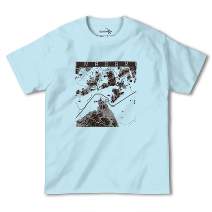 【今治3（愛媛県）】地図柄ヘビーウェイトTシャツ