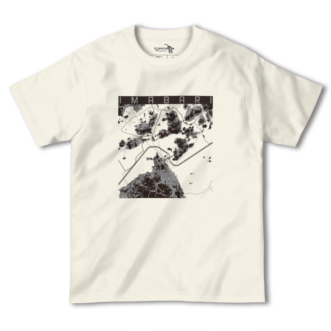 【今治3（愛媛県）】地図柄ヘビーウェイトTシャツ