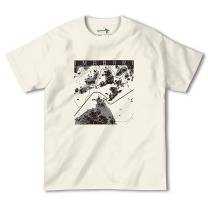 【今治3（愛媛県）】地図柄ヘビーウェイトTシャツ