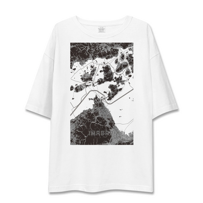 【今治3（愛媛県）】地図柄ビッグシルエットTシャツ