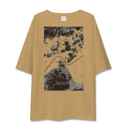【今治3（愛媛県）】地図柄ビッグシルエットTシャツ
