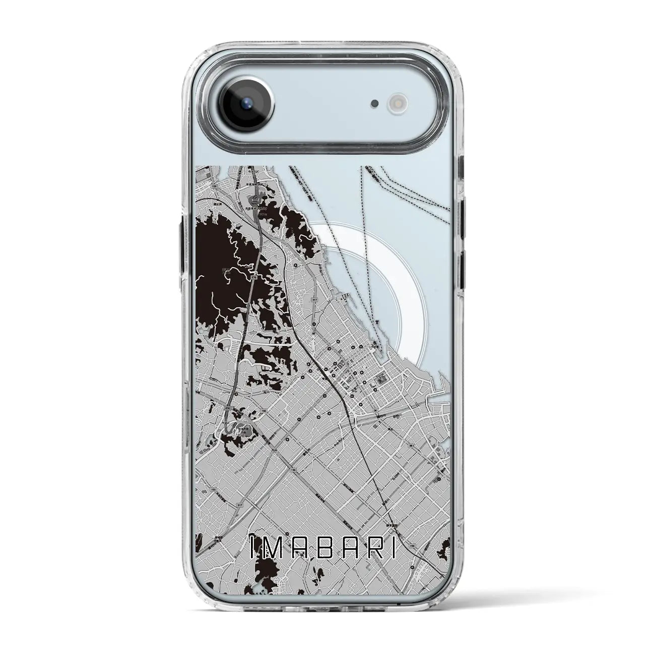 【今治（愛媛県）】地図柄iPhoneケース（MagSafeタイプ）