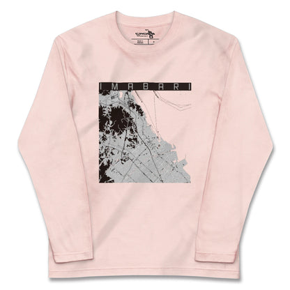 【今治（愛媛県）】地図柄ロングスリーブTシャツ
