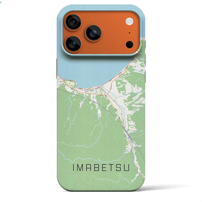 【今別（青森県）】地図柄iPhoneケース（バックカバータイプ）