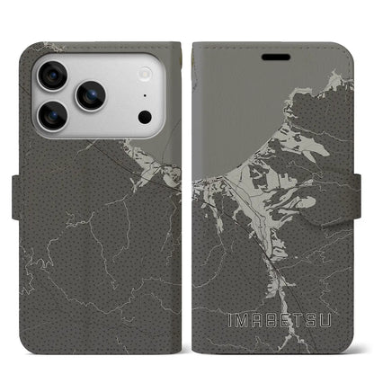 【今別（青森県）】地図柄iPhoneケース（手帳タイプ）