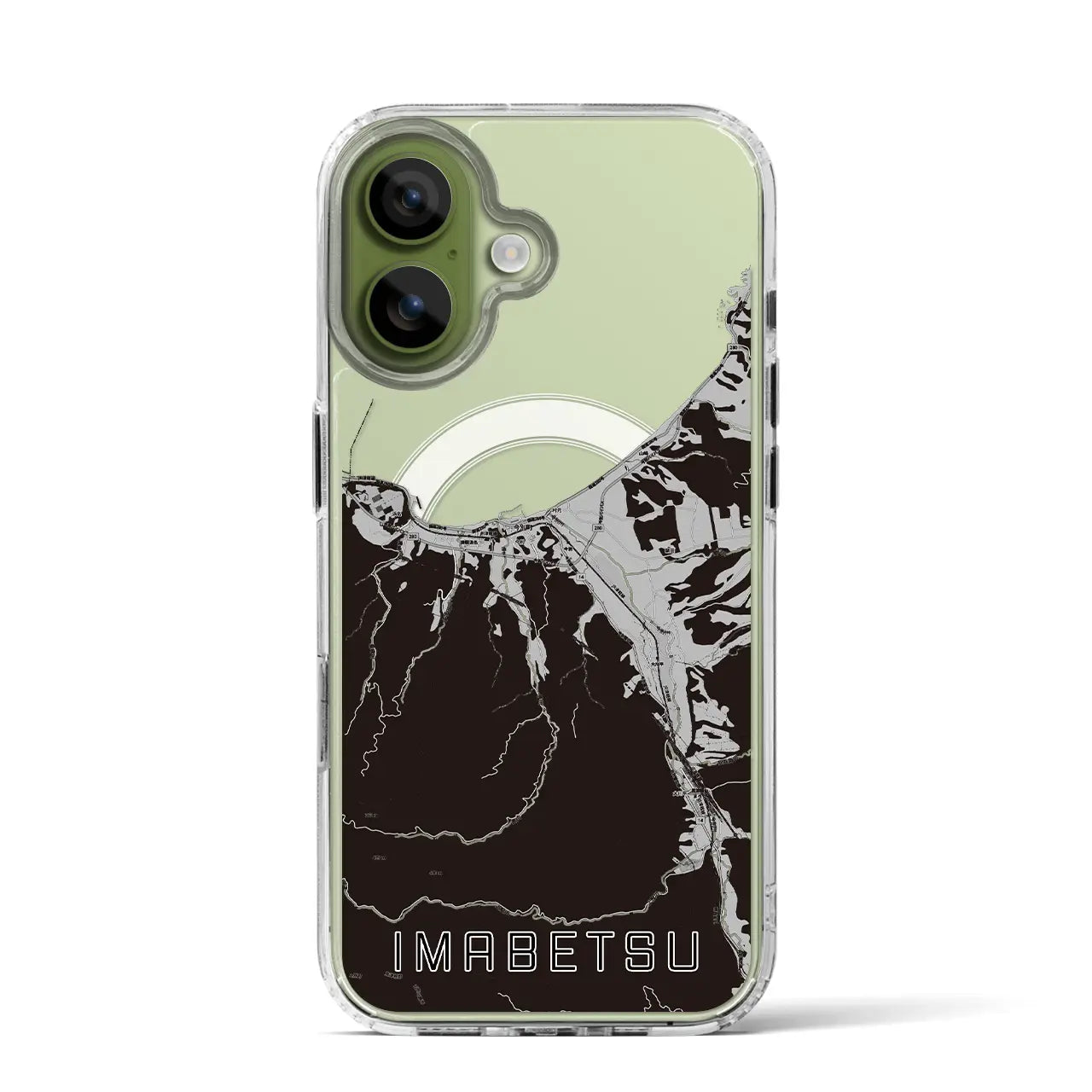 【今別（青森県）】地図柄iPhoneケース（MagSafeタイプ）