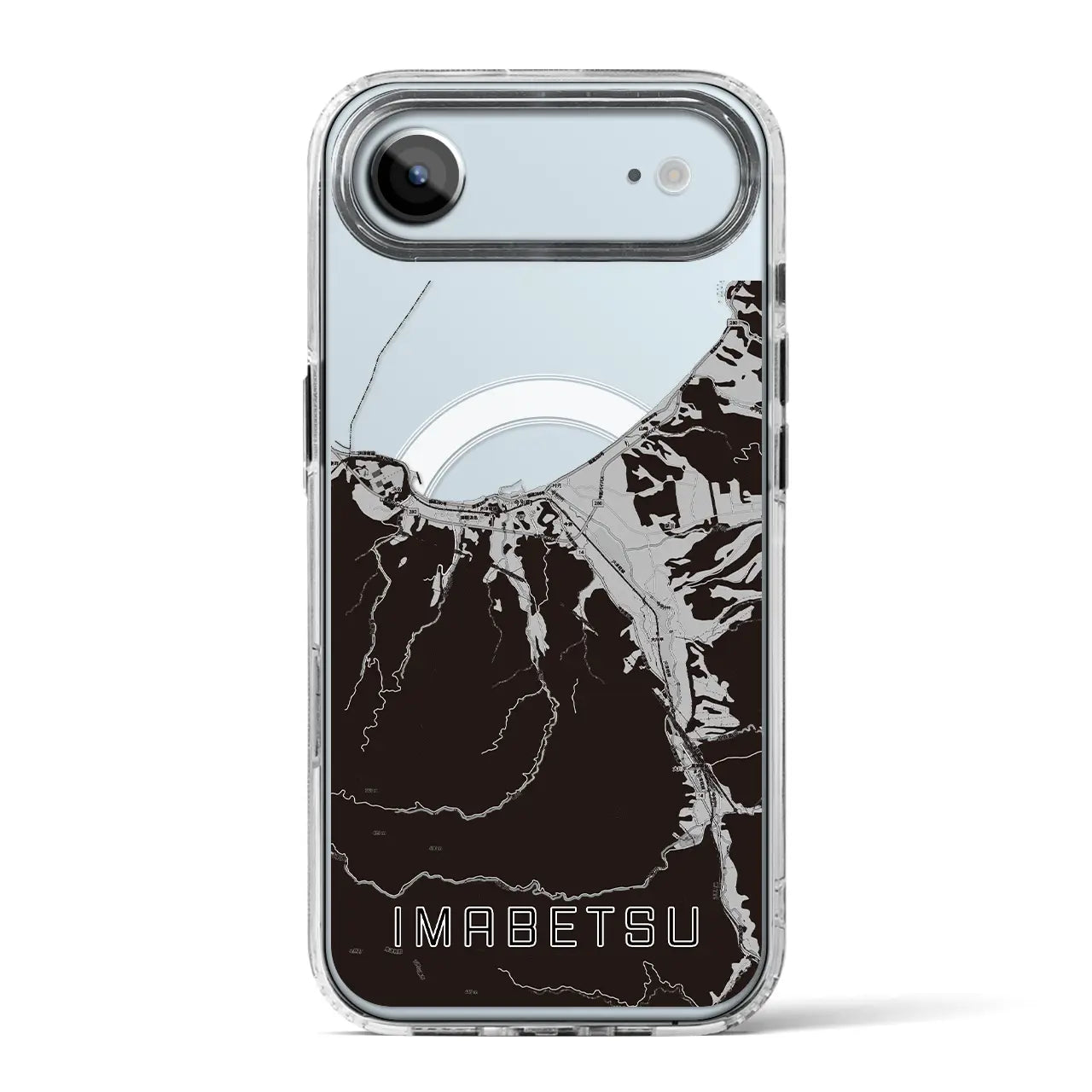 【今別（青森県）】地図柄iPhoneケース（MagSafeタイプ）