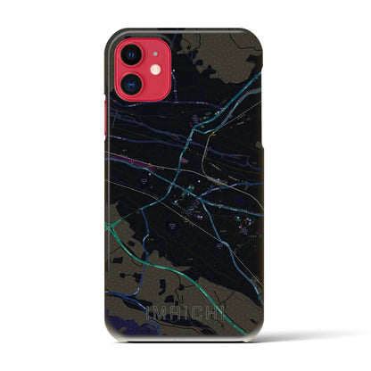 【今市（栃木県）】地図柄iPhoneケース（バックカバータイプ）