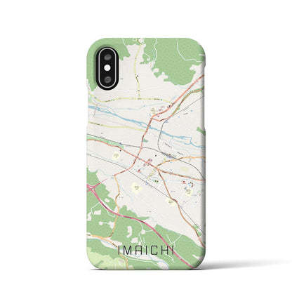 【今市（栃木県）】地図柄iPhoneケース（バックカバータイプ）