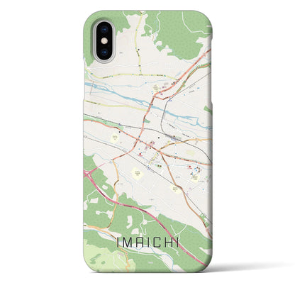【今市（栃木県）】地図柄iPhoneケース（バックカバータイプ）