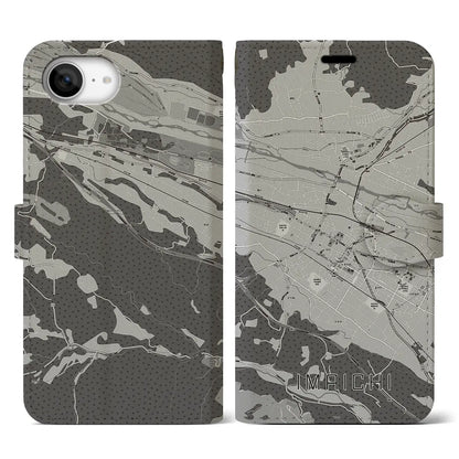 【今市（栃木県）】地図柄iPhoneケース（手帳タイプ）