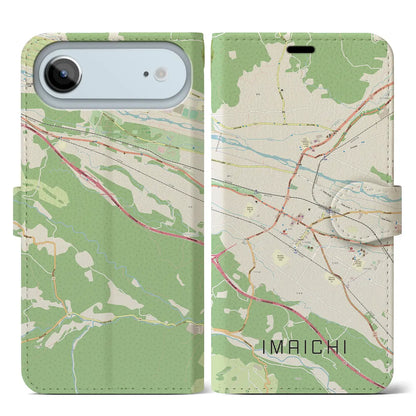 【今市（栃木県）】地図柄iPhoneケース（手帳タイプ）