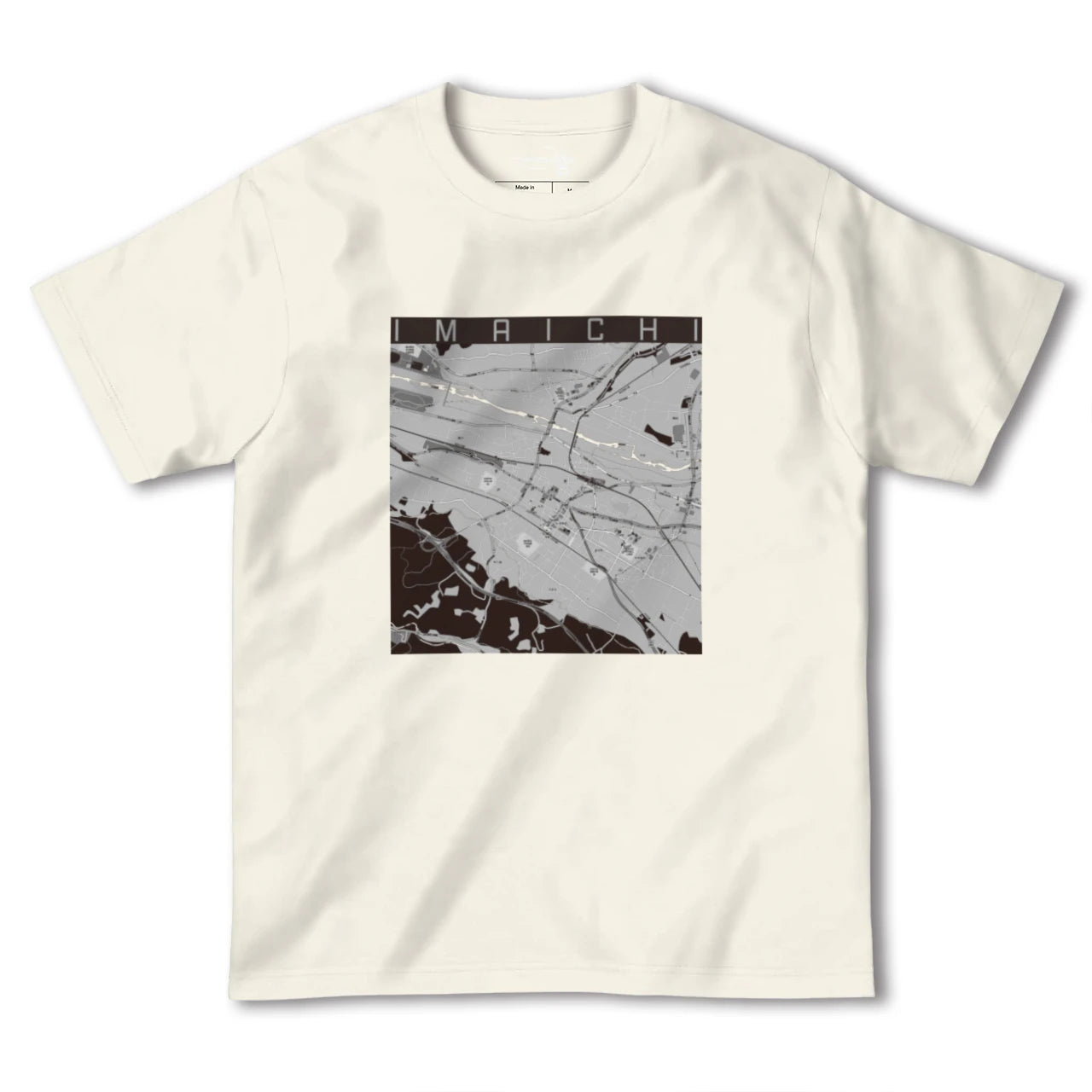 【今市（栃木県）】地図柄ヘビーウェイトTシャツ