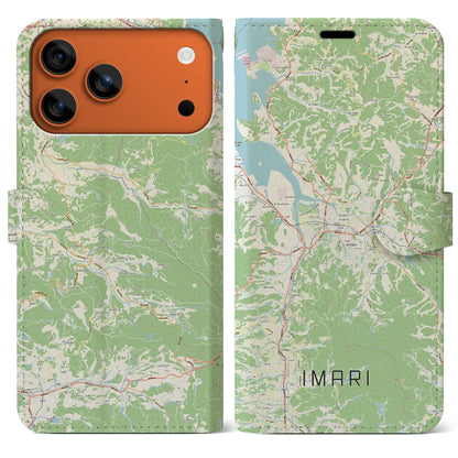 【伊万里（佐賀県）】地図柄iPhoneケース（手帳タイプ）