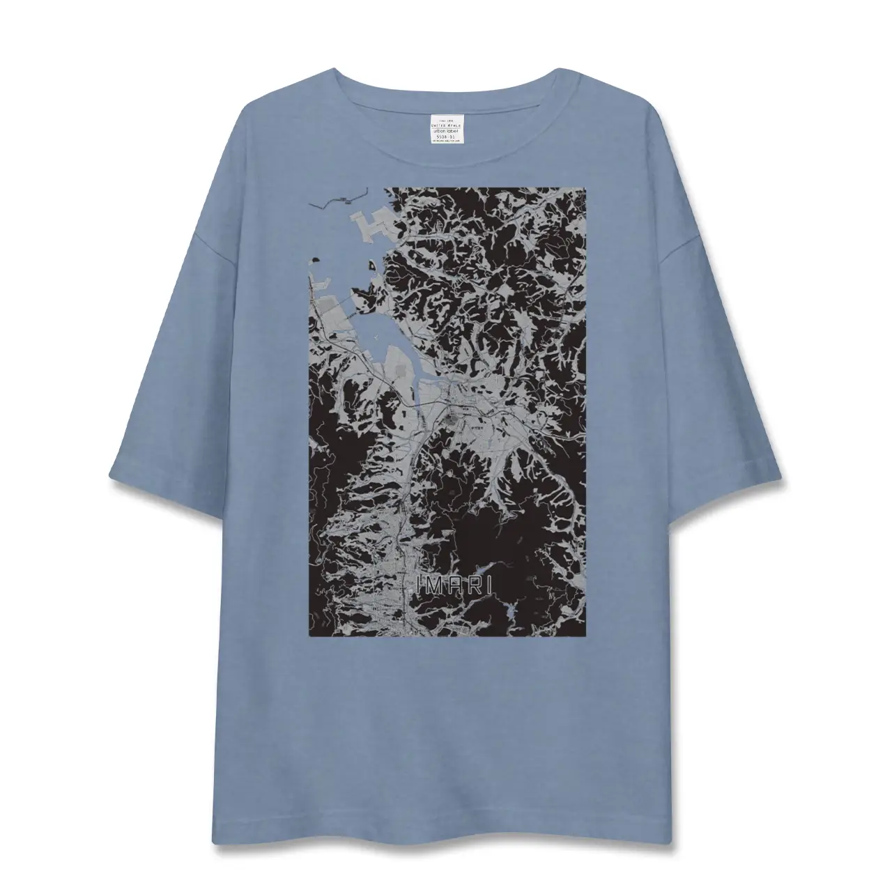 【伊万里（佐賀県）】地図柄ビッグシルエットTシャツ