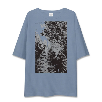 【伊万里（佐賀県）】地図柄ビッグシルエットTシャツ