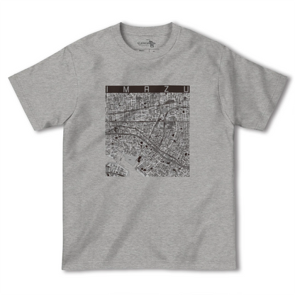 【今津（兵庫県）】地図柄ヘビーウェイトTシャツ