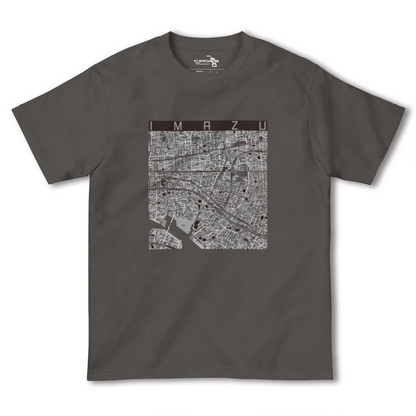 【今津（兵庫県）】地図柄ヘビーウェイトTシャツ