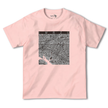 【今津（兵庫県）】地図柄ヘビーウェイトTシャツ