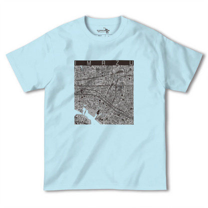 【今津（兵庫県）】地図柄ヘビーウェイトTシャツ