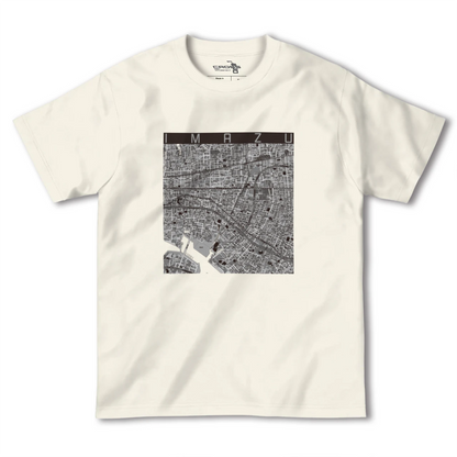 【今津（兵庫県）】地図柄ヘビーウェイトTシャツ