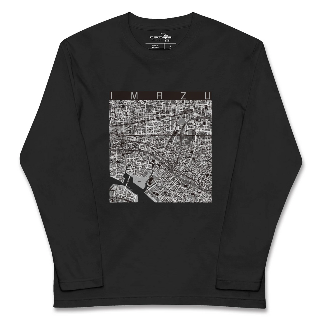 【今津(兵庫県)】地図柄ロングスリーブTシャツ