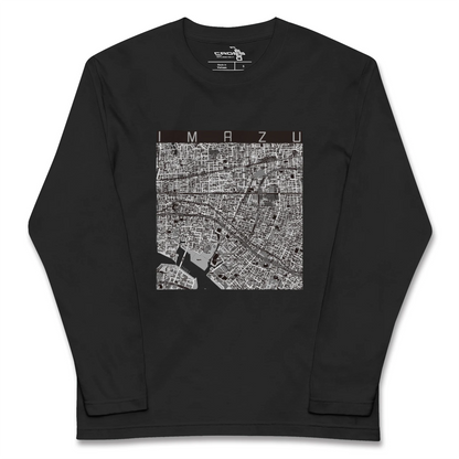 【今津（兵庫県）】地図柄ロングスリーブTシャツ
