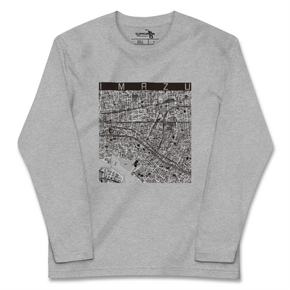 【今津（兵庫県）】地図柄ロングスリーブTシャツ