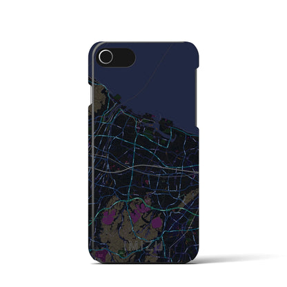 【射水（富山県）】地図柄iPhoneケース（バックカバータイプ）