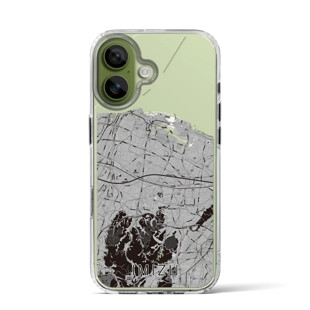 【射水（富山県）】地図柄iPhoneケース（MagSafeタイプ）