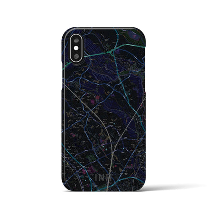 【伊奈（埼玉県）】地図柄iPhoneケース（バックカバータイプ）