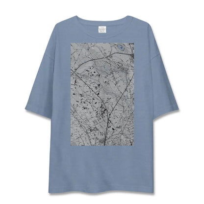 【伊奈（埼玉県）】地図柄ビッグシルエットTシャツ