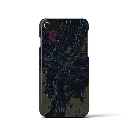 【伊那（長野県）】地図柄iPhoneケース（バックカバータイプ）