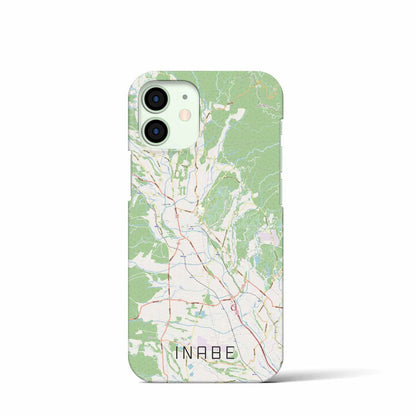 【いなべ（三重県）】地図柄iPhoneケース（バックカバータイプ）